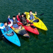 四万十川カヌー