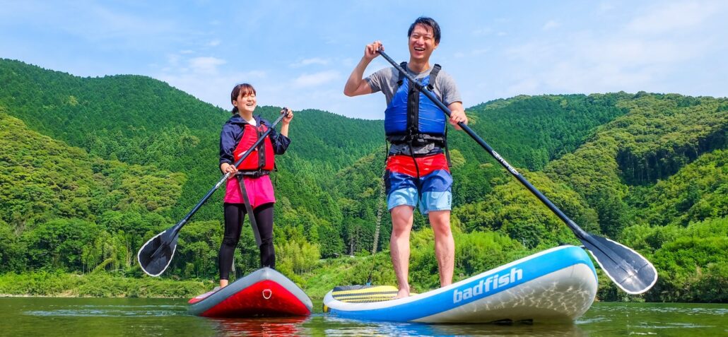 四万十川 カヤック カヌー サップ　SUP 初心者