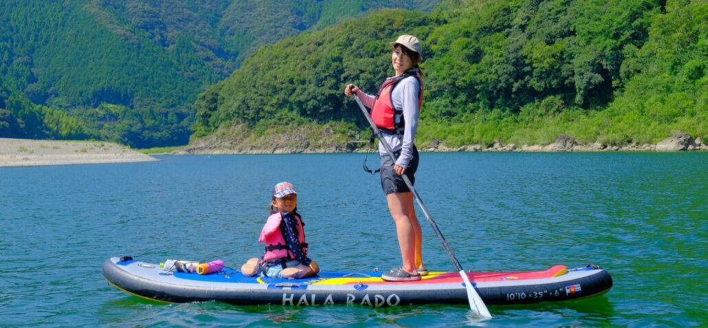 四万十川 カヤック カヌー サップ　SUP 初心者
