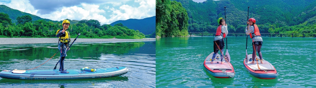 四万十川 カヤック カヌー サップ SUP 初心者