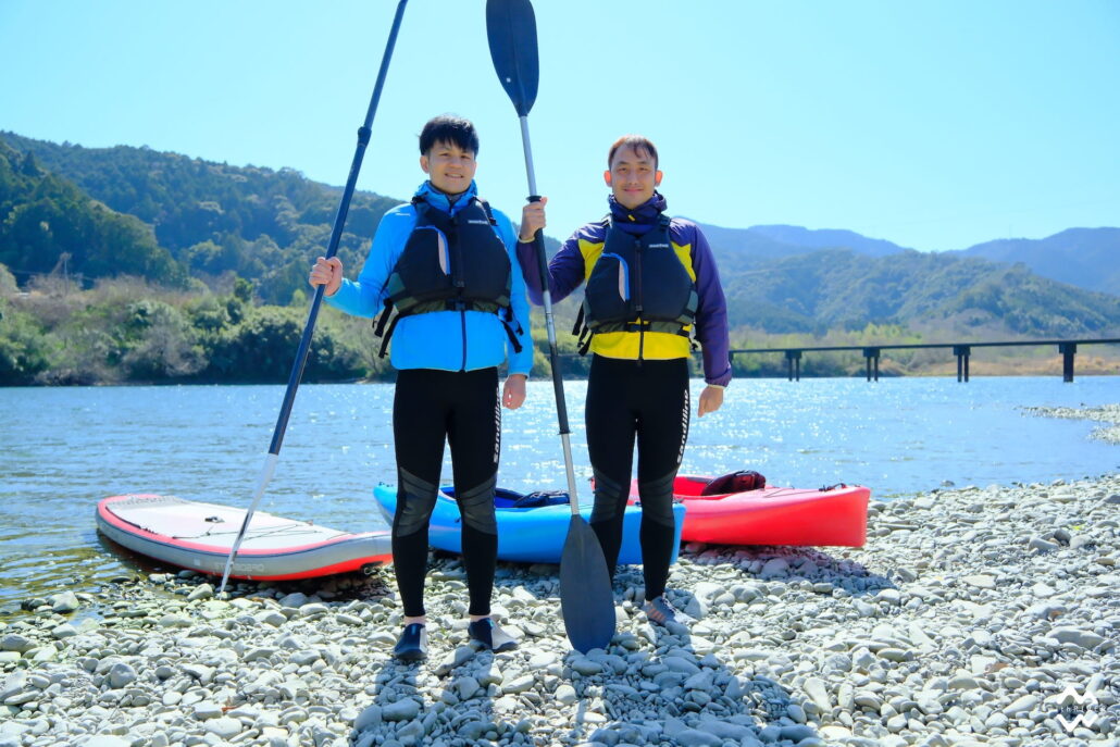 四万十川 カヤック カヌー サップ SUP 初心者