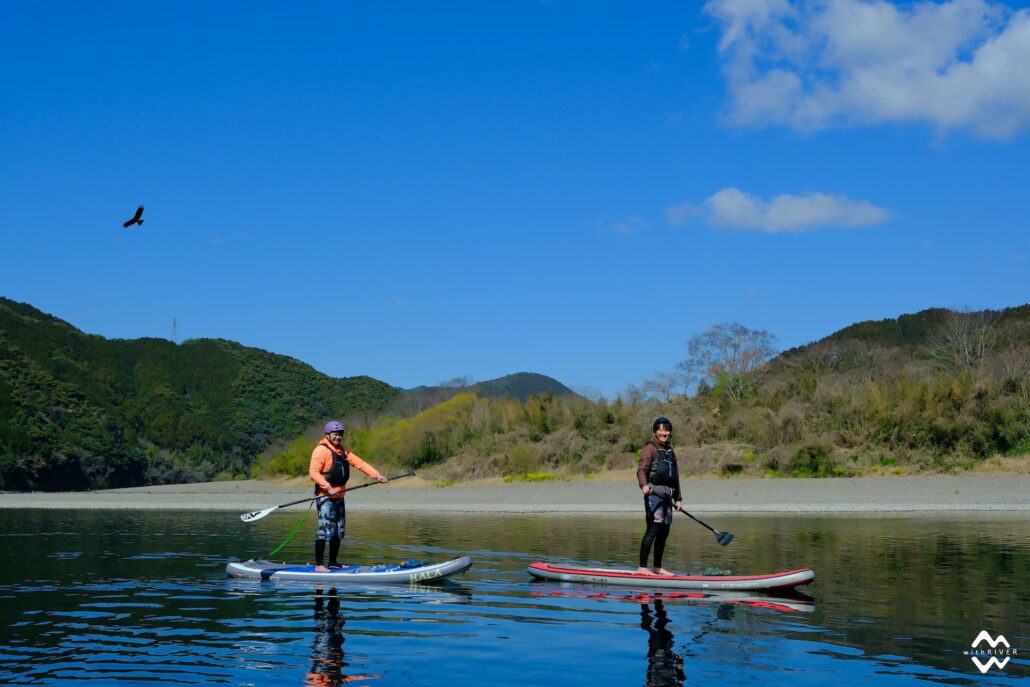 四万十川 カヤック カヌー サップ SUP 初心者