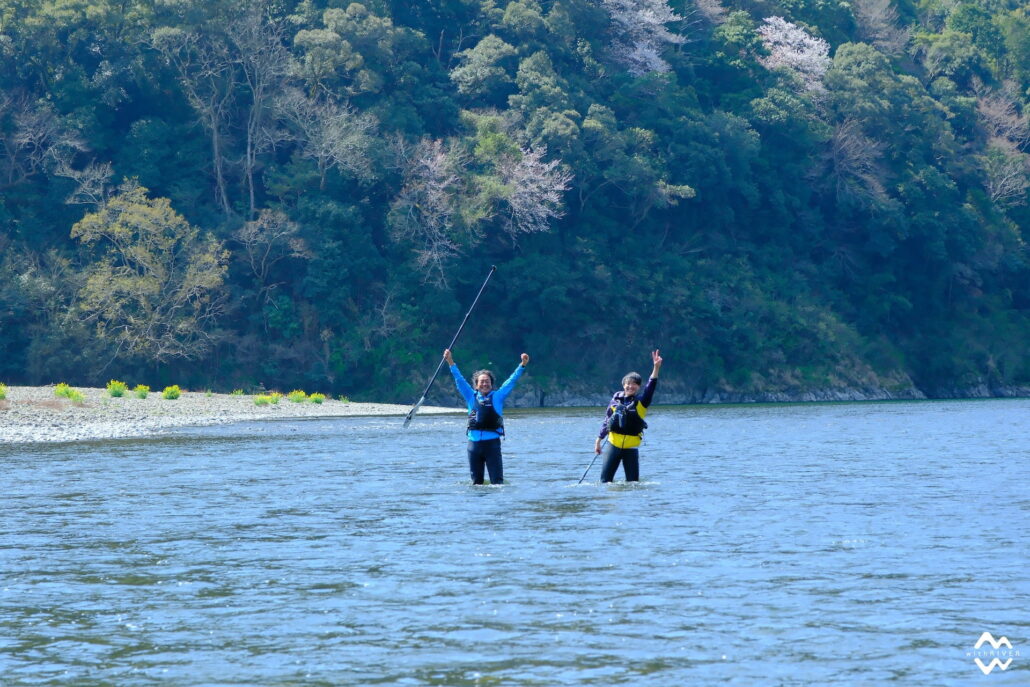 四万十川 カヤック カヌー サップ SUP 初心者