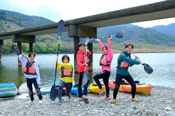 四万十川 カヤック カヌー サップ　SUP 初心者