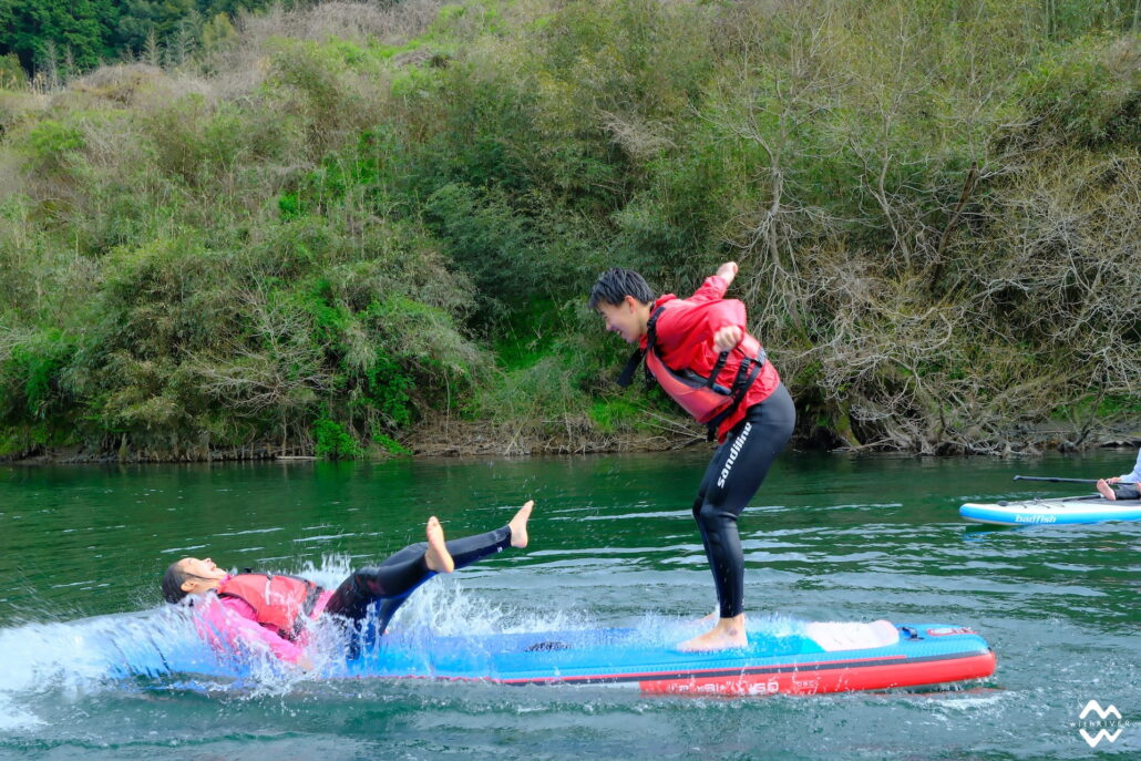 四万十川 カヤック カヌー サップ SUP 初心者